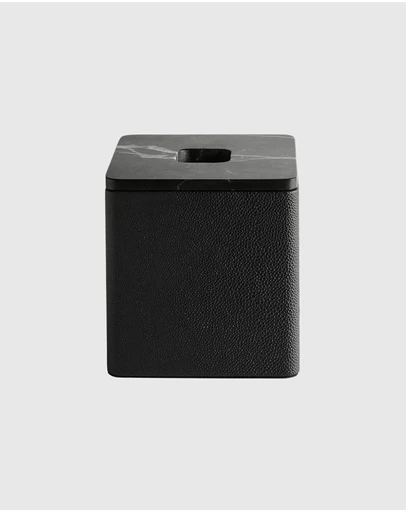 Greg Natale - Palco Tissue Box Shagreen Nero