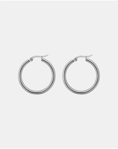 Zoe Olivia - Waterproof Thin Classic Hoop Earrings