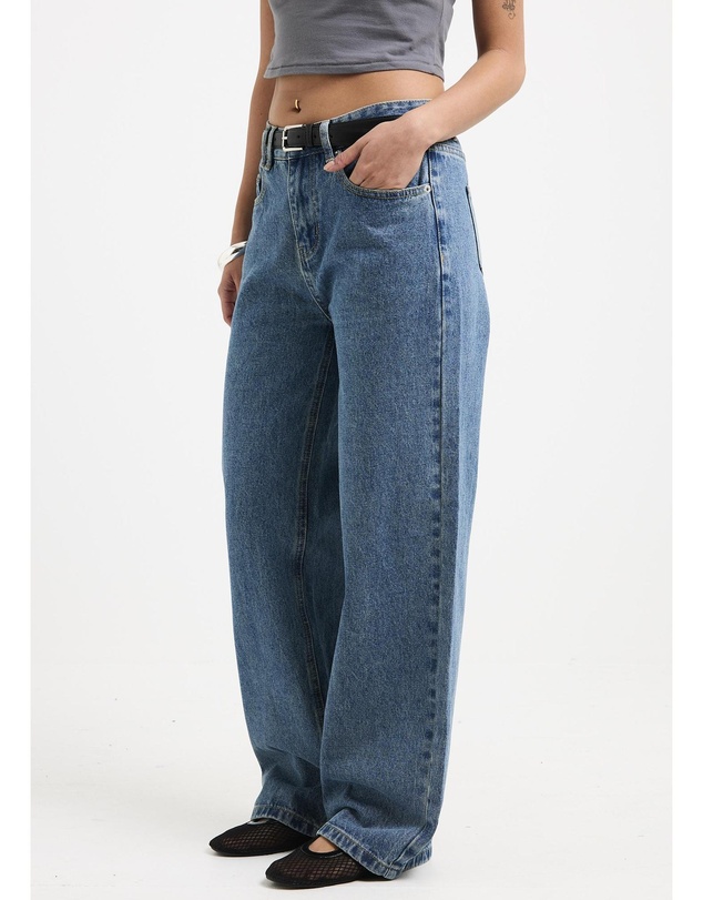 Insight - Priya Mid Straight Denim Jeans