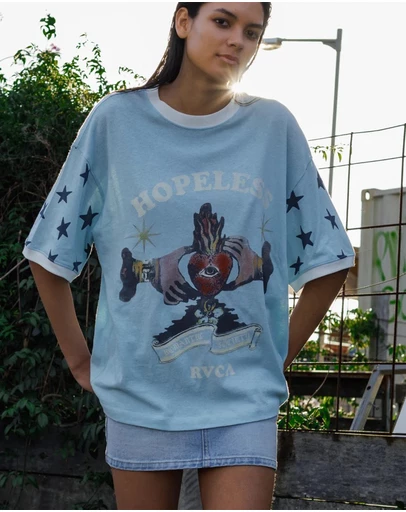 RVCA - Womens Toni Ringer T-Shirt