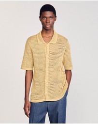 Sandro - Crochet Mc Shirt