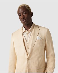 Politix - Slim Stretch Textured Tailored Jacket