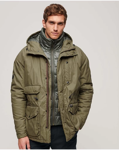 Superdry - Hooded Cotton Lined Deck Jacket