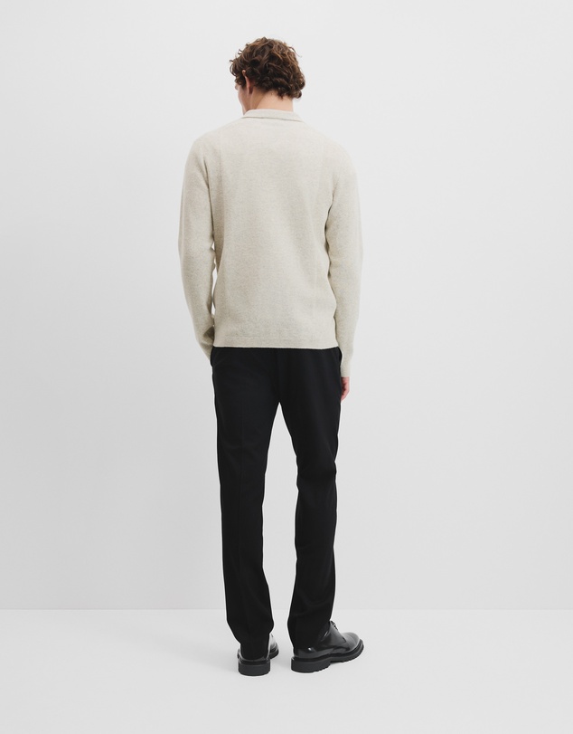 Country Road - Boiled Wool Trophy Rib Polo