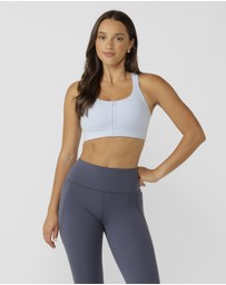 Lorna Jane - Easy Zip On Max Support Sports Bra