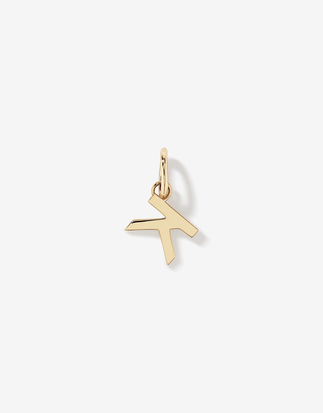 Michael Hill - Letter K Initial Pendant in 10kt Yellow Gold