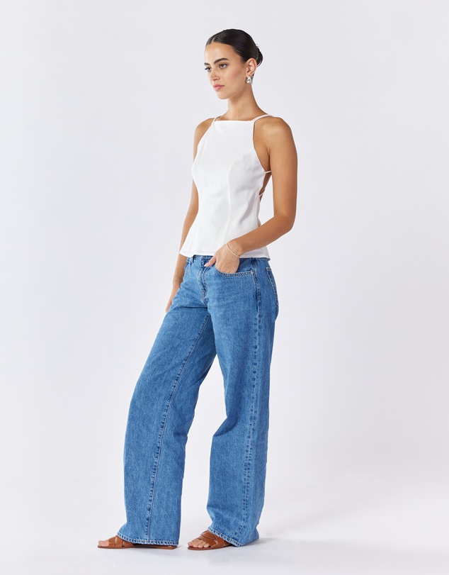 ids - Sunset Criss-Cross Top
