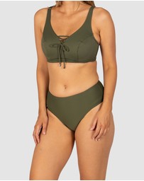 Baku Swimwear - Rococco Mid Bikini Bottom