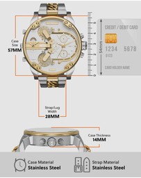 Diesel - Mr. Daddy 2 Multicolor Chronograph Watch