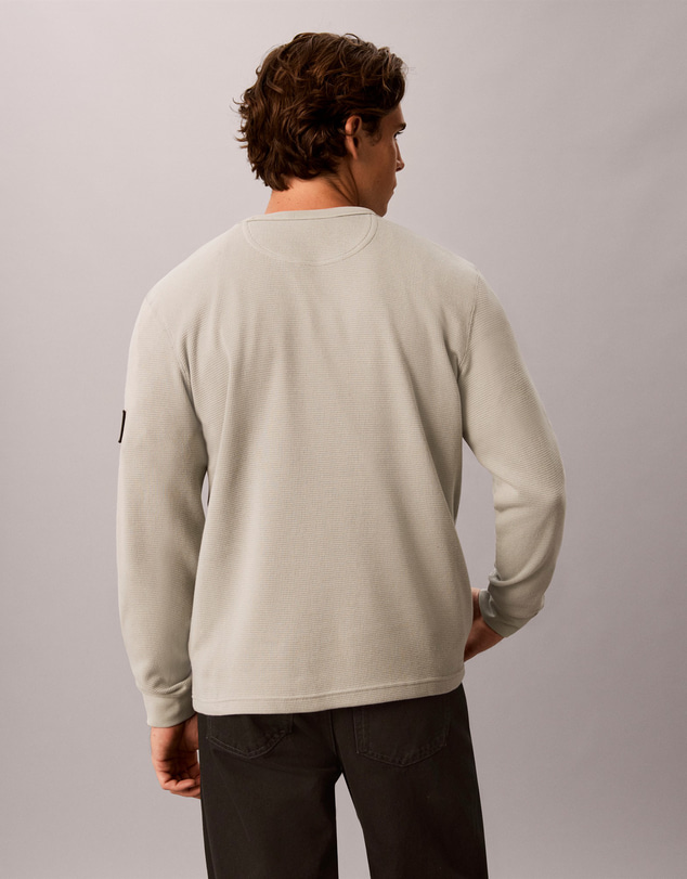 Calvin Klein Jeans - Long Sleeve Waffle T-Shirt