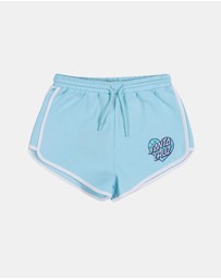 Santa Cruz - Checker Heart Dot Shorts - Teens
