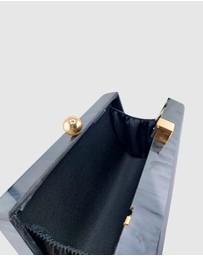Izoa - Brooke Marble Clutch