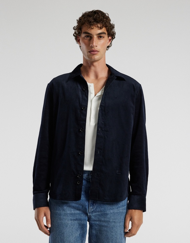 Calibre - Cord Shirt Navy
