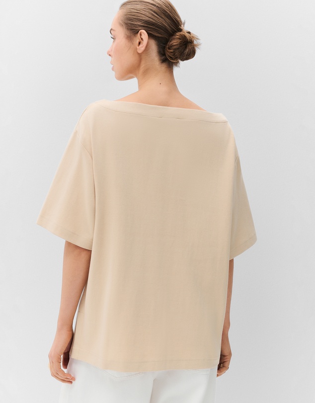 UNISON - Relaxed Off Shoulder Tee