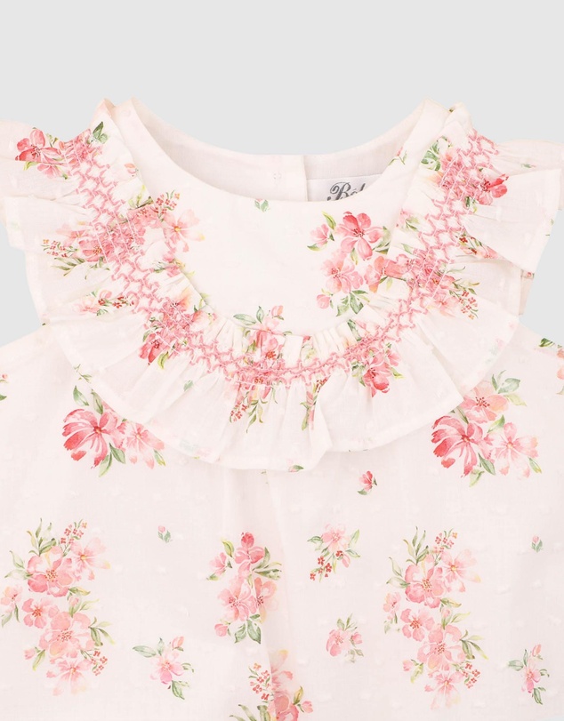 Bebe by Minihaha - Chelsea Frill Yoke Romper