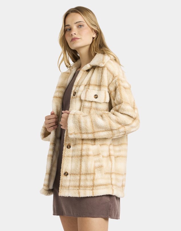 Billabong - Womens Check Ya Button-through Jacket