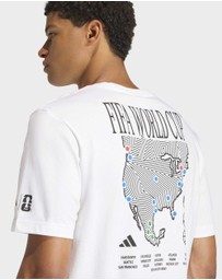 adidas Sportswear - FIFA World Cup 26™ Map Graphic T-Shirt Mens