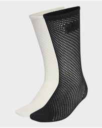 adidas Originals - CROCHET CREW SOCKS 2 PAIRS Womens