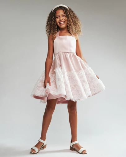 Bardot Junior - Elizabeth Lace Trim Dress - Kids