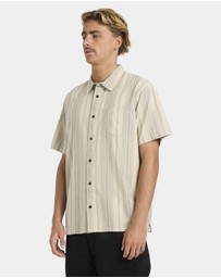 Billabong - Mens Sundays Jacquard Short Sleeve Shirt