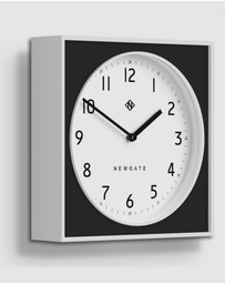 Newgate - Newgate Burger & Chips Wall Clock Black