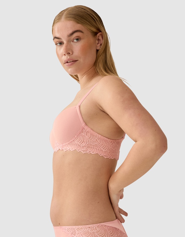 Naturana - Friday Wired Balconette T-Shirt Bra With Lace