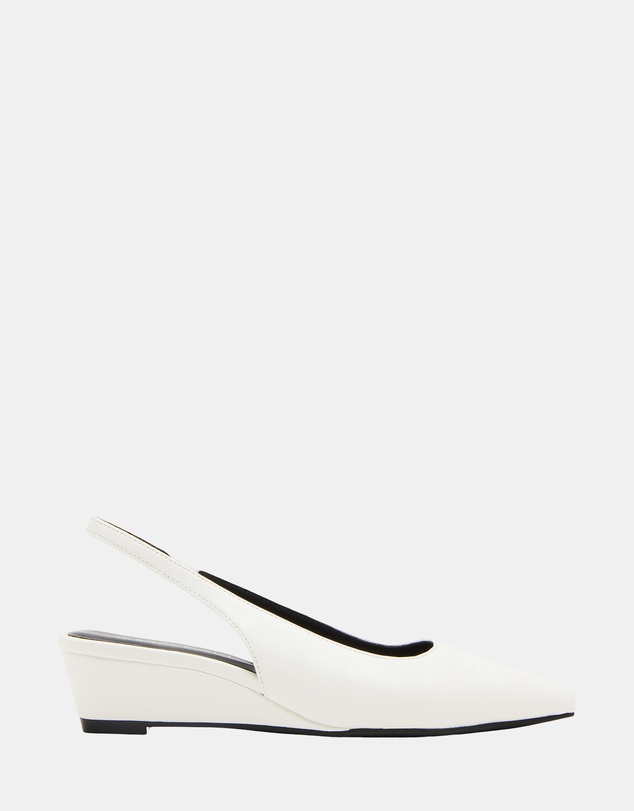 Steve Madden - Candyy White Paris Heels