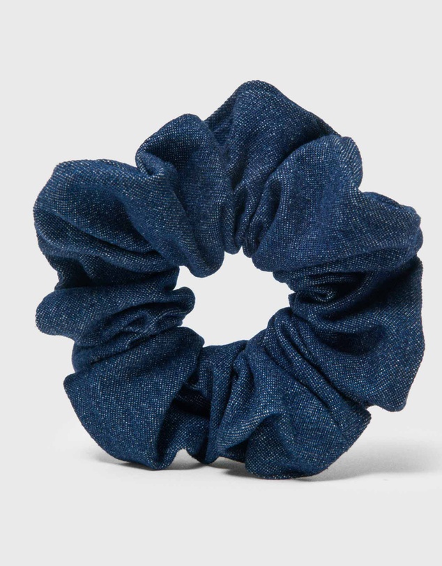 Maje - Denim scrunchie