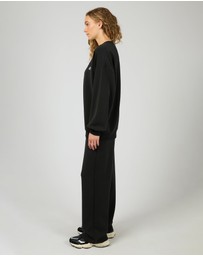 All About Eve - Luxe Active Box Crew Black