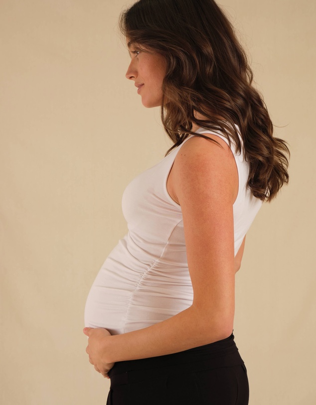 Bamboo Body - Ruched Singlet