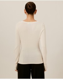 Tussah - Freya Fine Knit Long Sleeve Top