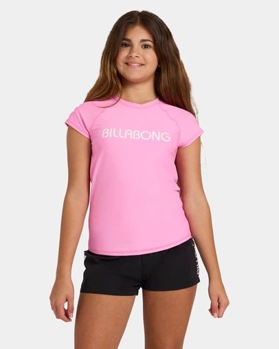 Billabong - Girls 6 to 16 Sun Chaser Short Sleeve Rashguard
