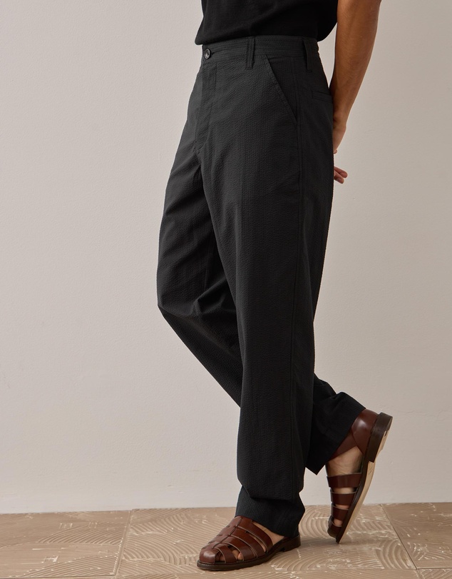 Charlton  - Japanese Cotton Seersucker Trousers