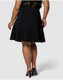 Sunday In The City - Empire Pleated Mini Skirt