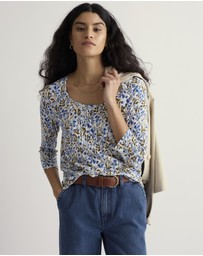 Seasalt - Seasalt Cornwall Blue Penhollow Top