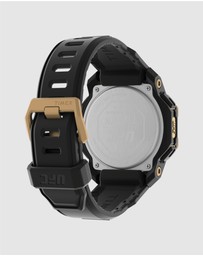 UFC - UFC Knockout Black Digital 48 mm Octagonal Dial with Black Strap
