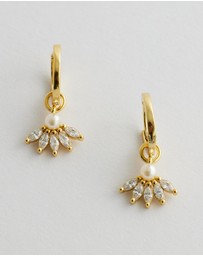 Native Sol - Celestine Pearl Earrings