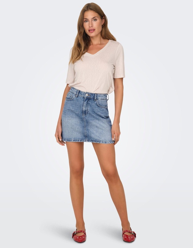 ONLY - Stella Mini Denim Skirt