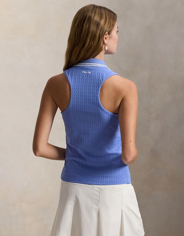 Polo Ralph Lauren - Slim Fit Sleeveless Racerback Polo Shirt