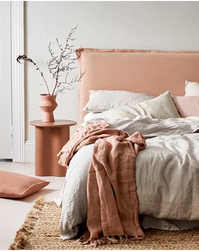 Aura Home - Emile Linen Quilt Cover