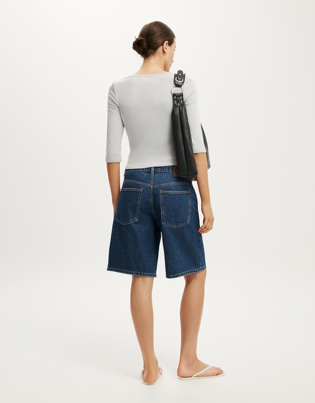 Cotton On - Baggy Denim Short