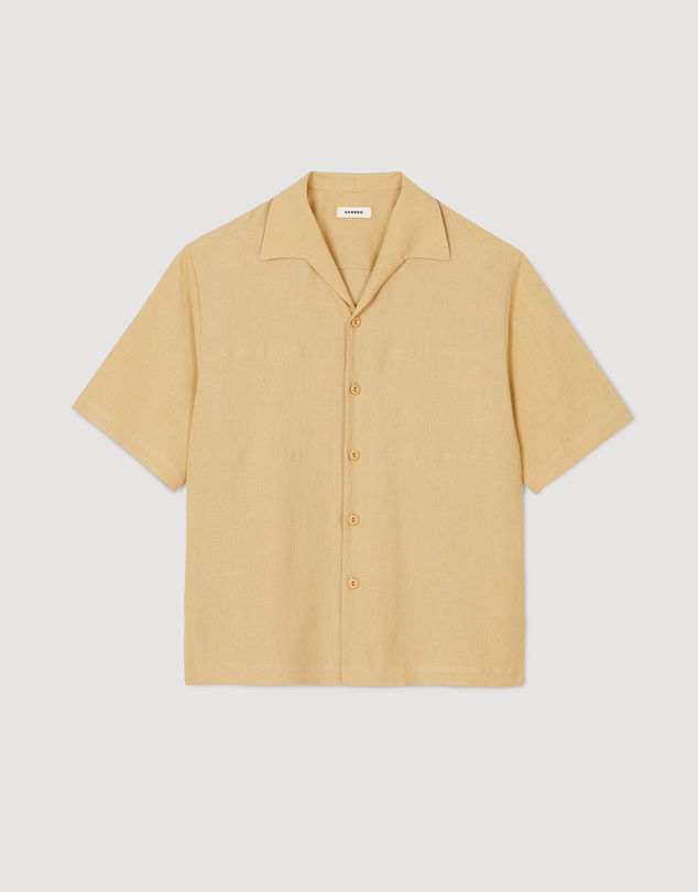 Sandro - Requin Linen Mc Shirt