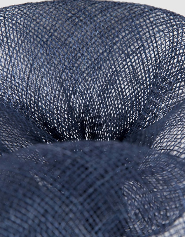 Max Alexander - Large Lilly Navy Flower Fascinator