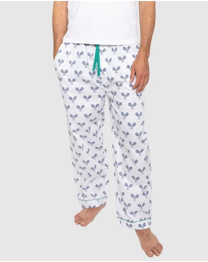 Sant And Abel - Men's Tennis Navy PJ Pants