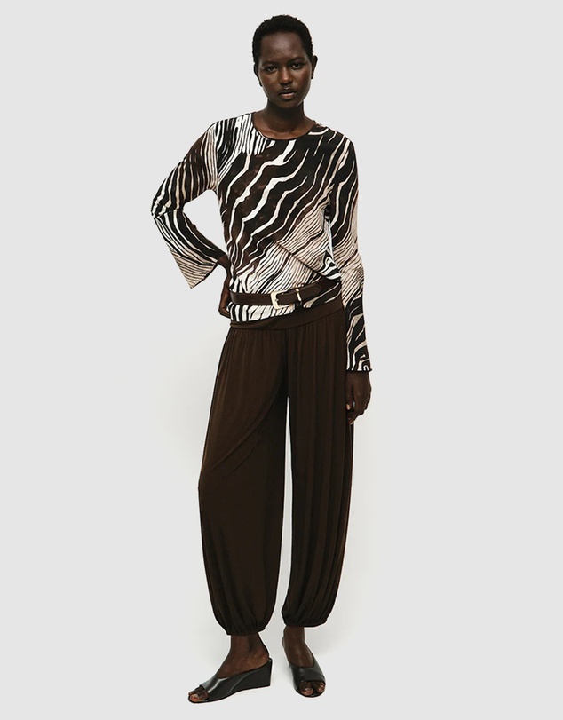 M.N.G - Zebra Print Blouse
