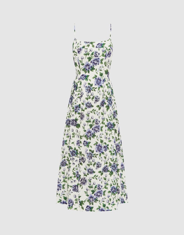 Peony - Panelled Midi Dress