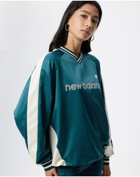 New Balance - Satin Woven Pullover