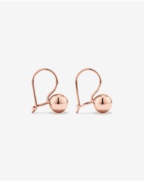 Michael Hill - 7mm Euroball Earrings in 10kt Rose Gold