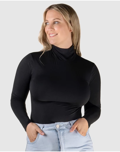 B Free Intimate Apparel - Ultra Light Modal Turtleneck Top