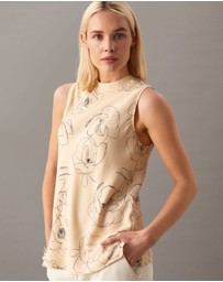 Calvin Klein - Crepe Tank Top